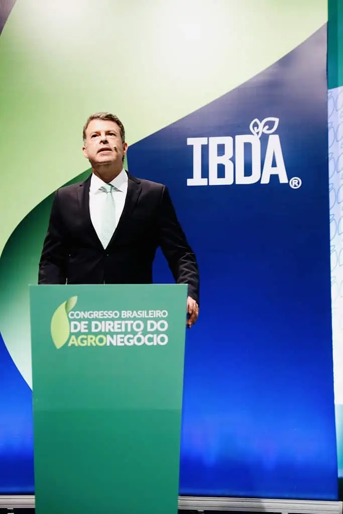 Congressos: IBDA promove 2ª edição do Congresso Brasileiro de Direito do Agronegócio em abr 1 Renato Buranello presidente do Congresso Brasileiro de Direito do Agronegocio e do Instituto Brasileiro de Direito do Agronegocio na abertura do evento online edicao 2021