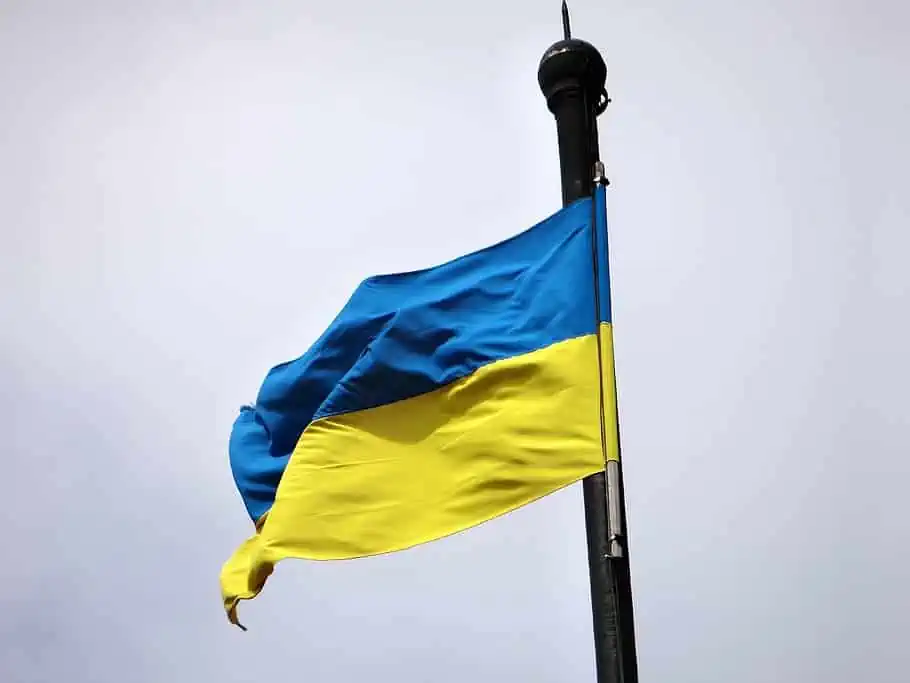 ukrainian flag symbol banner national colors