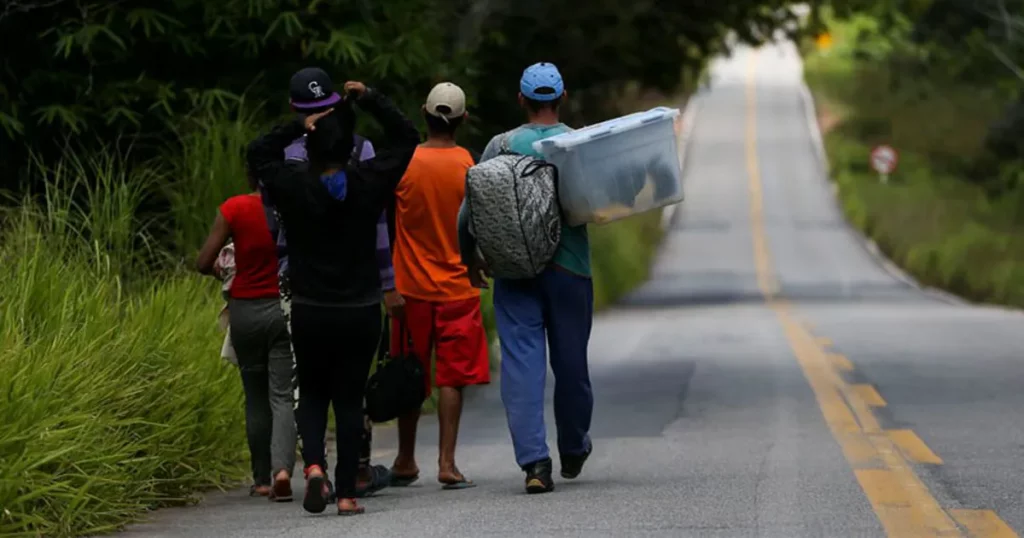 Migrantes nas cidades fronteiriças do México sofrem com a falta de acesso a cuidados de saúde, água potável, abrigo e serviços básicos 1 20210505 venezuelanos imigrantes imigracao