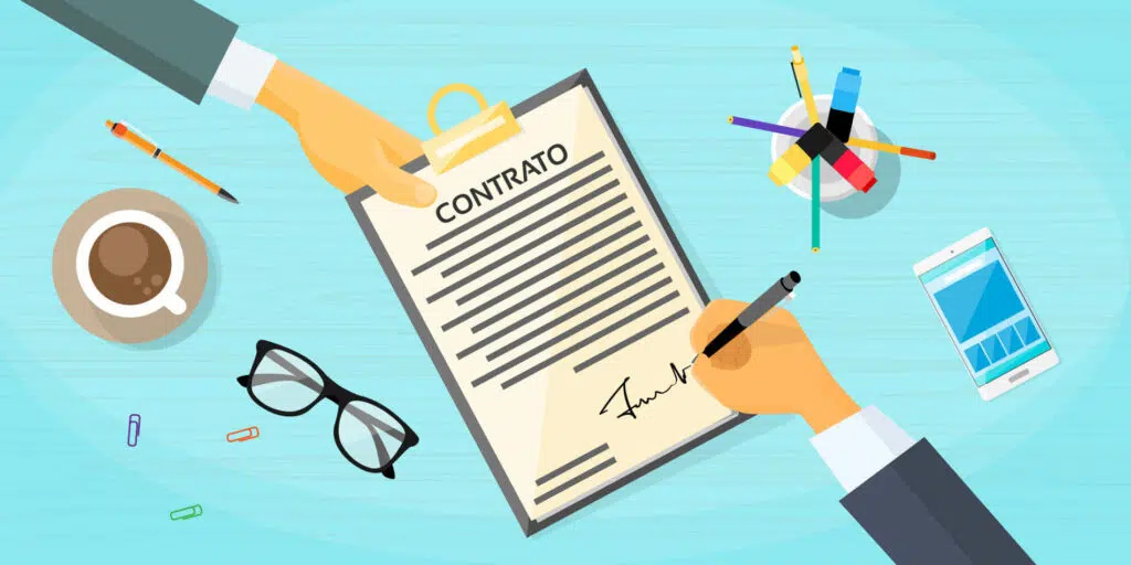 Luva de pedreiro: advogado explica a importância na elaboração dos contratos entre influenciadores e empresários 2 contrato1