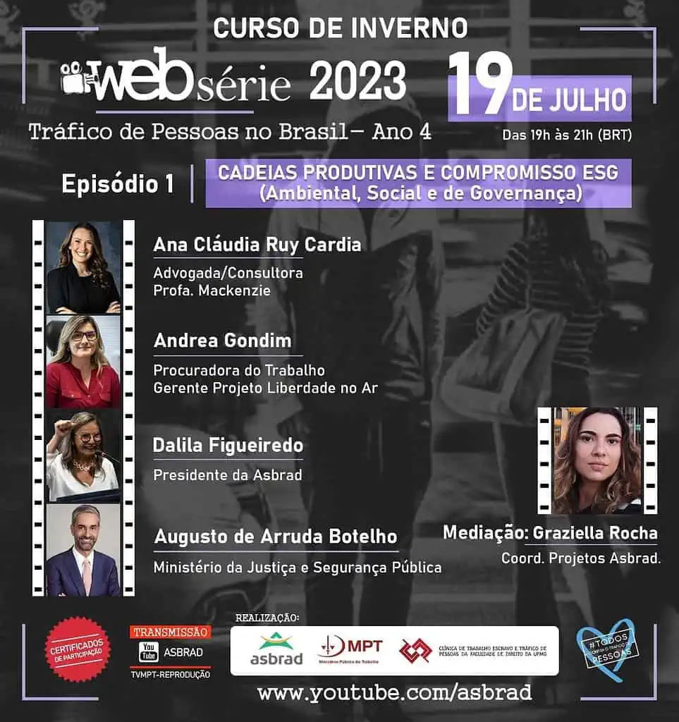 Websérie “Tráfico de Pessoas no Brasil” retorna nesta quarta-feira (19), às 19h 1 Webserie