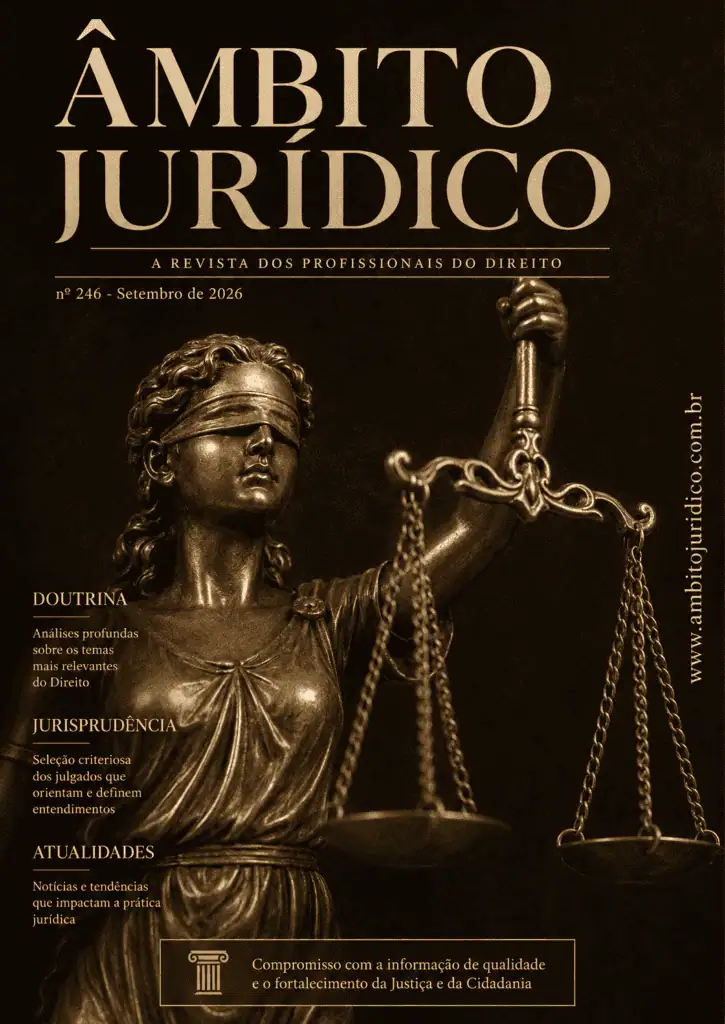 Revista Âmbito Jurídico nº 246 – Ano XXVII – Setembro/2026 1 Capa da Revista Âmbito Jurídico nº 246, setembro de 2026