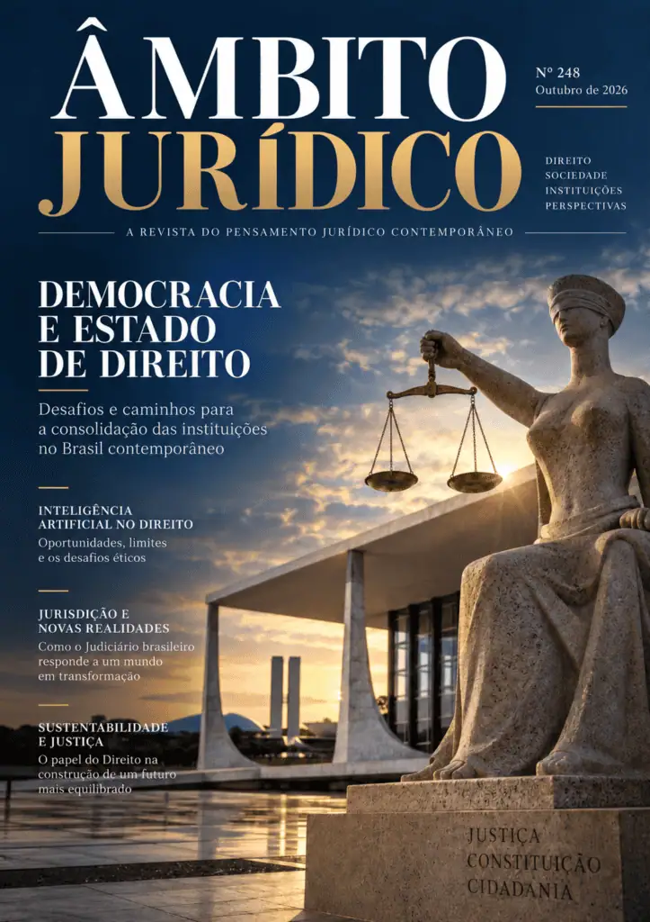 Revista Âmbito Jurídico nº 248 – Ano XXVII – Outubro/2026 1 Capa Juridica com Justica e Democracia